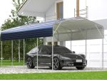 11x19FT Heavy Duty Metal Carport | Galvanized Outdoor Shelter for Cars, Boats Parties - Image 4