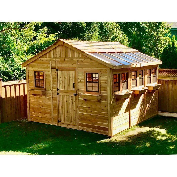 12-ft-w-x-12-ft-d-cedar-wood-sunshed-garden-shed-3712223 12 ft. W x 12 ft. D Cedar Wood Sunshed Garden Shed - Prioka