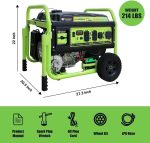 13,000W Dual Fuel Portable Generator, Powered by Gas or Propane, Electric Start, Home Backup & RV Readys. - Image 2