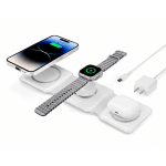 15W 3-in-1 Magnetic Wireless Charging Station Foldable Phone Charger Dock - Image 8
