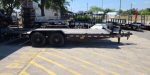 18 Foot Big Tex Black Heavy Duty Tandem Axle Equipment Trailer (14ET-18BK-MR) - Image 2