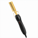 2-in-1 Electric Hair Straightening Comb Heated Hair & Beard Styling Brush - Image 2