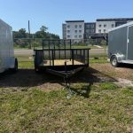 2025 6X12TA UTITILY TRAILER 2 FT WALLS 4568 - Prioka