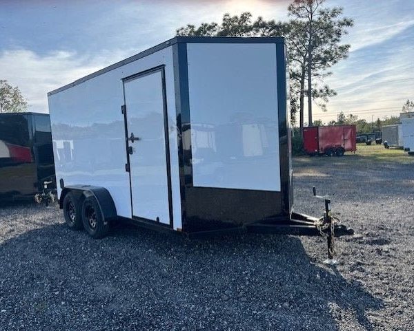2026 Spartan 7 x 14 Enclosed Cargo Trailer 7k GVWR - Prioka