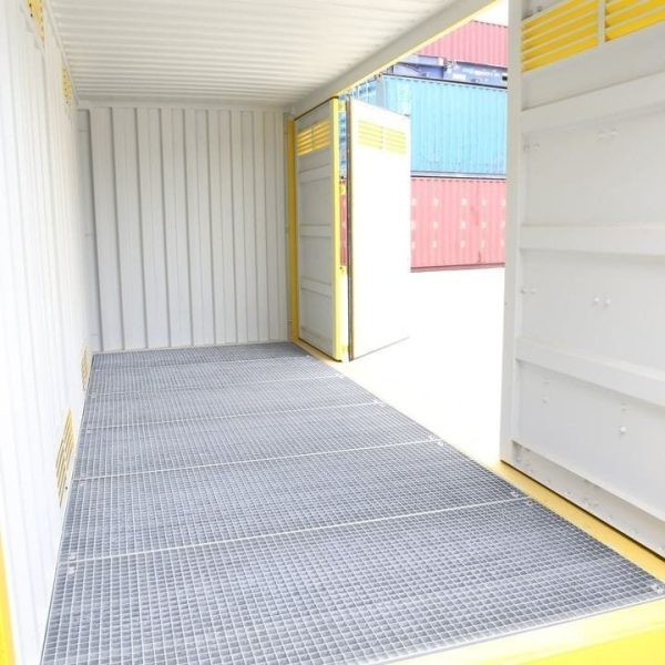 20FT new yellow container with open doors - Prioka
