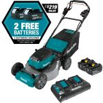 21 in. 18-Volt X2 (36-Volt) LXT Lithium-Ion Cordless Walk Behind Self Propelled Lawn Mower Kit with 4 Batteries (5.0 Ah) - Image 11