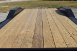 22 Foot Big Tex Heavy Duty with Drive-Over Fender Black Equipment Trailer (14DF-19BK+3KR) - Image 3