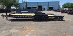 22 Foot Big Tex Super Duty Tandem Axle with Mega Ramp Black Equipment Trailer (16ET-19BK+3MR) - Prioka