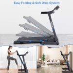 2.25HP Folding Treadmill with Incline, Superfit Electric Treadmill - Image 5