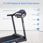 2.25HP Folding Treadmill with Incline, Superfit Electric Treadmill - Image 3