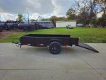 5′ X 10′ Utility Trailer Straight Deck 18″ Sides Tall Gate - Image 23