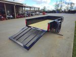 5′ X 10′ Utility Trailer Straight Deck 18″ Sides Tall Gate - Image 9