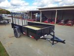5′ X 10′ Utility Trailer Straight Deck 18″ Sides Tall Gate - Image 13