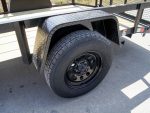 5×12 Powder Coated Dovetail Utility Trailer 3500lb Axle - Image 4