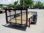 5×12 Powder Coated Dovetail Utility Trailer 3500lb Axle - Image 10