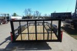 6′ 4″ x 10 Utility Trailer Dovetail Powder Coated With Gate 3,500lb Axle - Image 2
