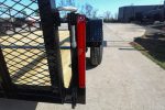 6′ 4″ x 10 Utility Trailer Dovetail Powder Coated With Gate 3,500lb Axle - Image 5