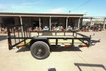 6′ 4″ x 10 Utility Trailer Dovetail Powder Coated With Gate 3,500lb Axle - Image 13