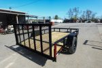 6′ 4″ x 10 Utility Trailer Dovetail Powder Coated With Gate 3,500lb Axle - Image 15