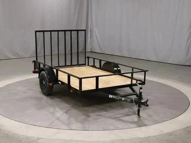 610-single-axle-utility-trailer-wood-floor-led-lights-uk-fast-gas-5293993-1 6×10 Single Axle Utility Trailer – Wood Floor & LED Lights – UK Fast Gas - Image 1