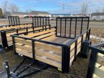 7×10 Heavy-Duty Utility Trailer – Single Axle with Wood Floor & LED Lights - Image 7