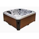 76 – Jet Acrylic Square Hot Tub with Ozonator - Image 24