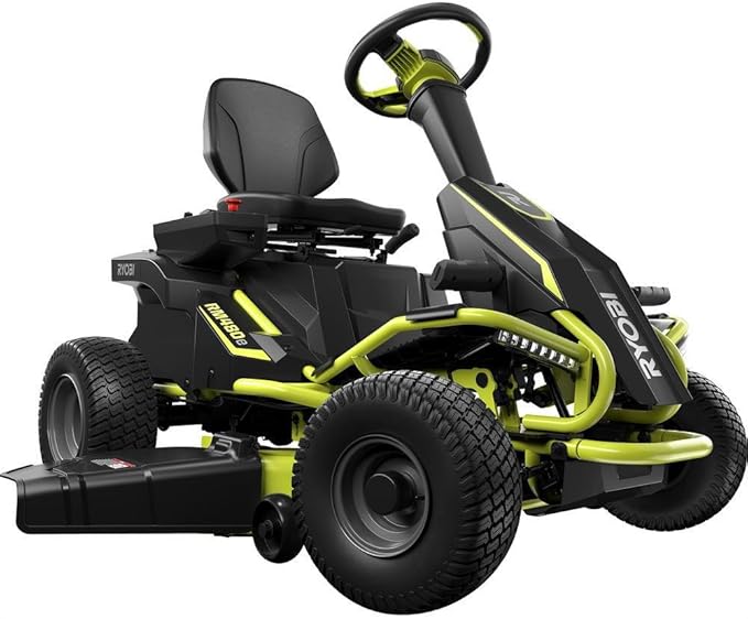 RYOBI.jpg Ryobi 38" 100Ah Electric Rear-Engine Riding Lawn Mower – Model RY48111 - Image 1