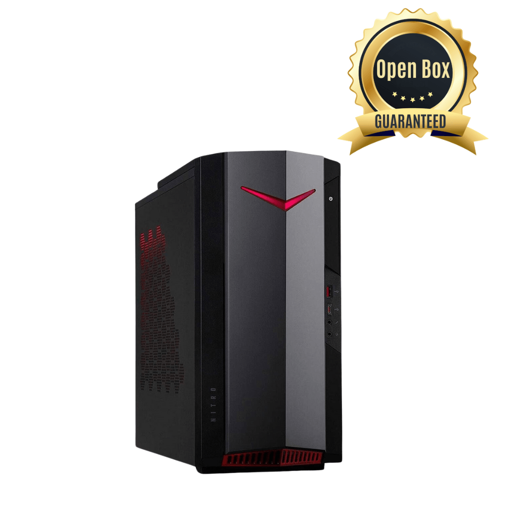 acer-n50-640-ec01-gaming-desktop-intel-core-i5-12400f-25ghz-12gb-ram-512gb-ssd-rtx-3050-8gb-win-11-open-box-1-year-warranty-4985895-1 Acer N50-640-EC01 Gaming Desktop - Intel Core i5-12400F (2.5Ghz) 12GB RAM - 512GB SSD RTX 3050 (8GB) Win 11 - Open Box ( 1-Year Warranty ) - Image 1