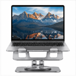 Adjustable Laptop Stand, 360° Rotating & Foldable Notebook Holder for 9.7–17.3 Inch Laptops - Image 3