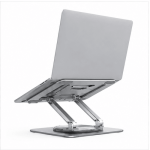 Adjustable Laptop Stand, 360° Rotating & Foldable Notebook Holder for 9.7–17.3 Inch Laptops - Image 2
