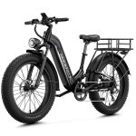 Aipas M2 Pro Electric Fat Tire Mountain Bike, 1800W Motor, 48V/17.5Ah, 36 MPH - Prioka