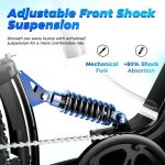 Aipas M2 Pro Electric Fat Tire Mountain Bike, 1800W Motor, 48V/17.5Ah, 36 MPH - Image 2