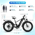 Aipas M2 Pro Electric Fat Tire Mountain Bike, 1800W Motor, 48V/17.5Ah, 36 MPH - Image 4