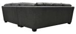 Albany Leather Sectional - Image 7