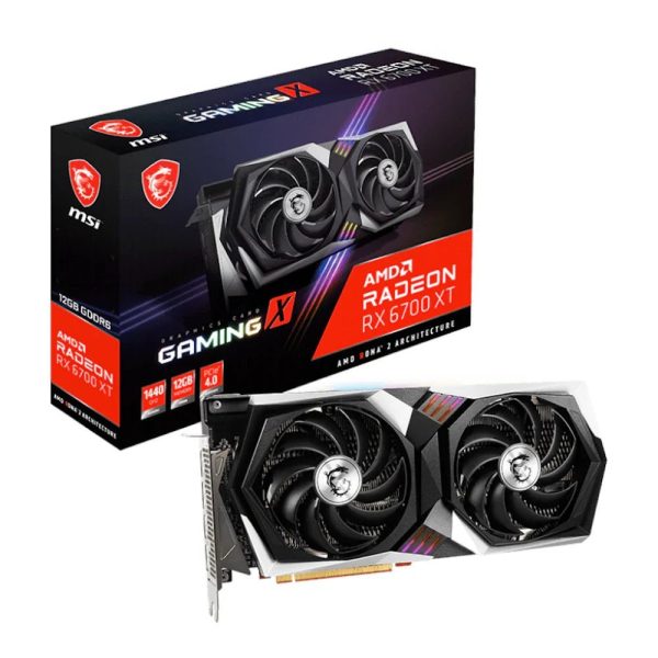 AMD MSI Radeon RX 6700 XT GAMING X 12GB Graphics Card (Radeon-RX-6700-XT-GAMING-X-12G) - Prioka