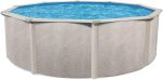 Aquarian 21ft x 52in Round Steel-Frame Above Ground Swimming Pool – Phoenix Series, DIY Outdoor Backyard Pool - Image 2