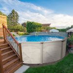 Aquarian Phoenix 21' x 52" Steel Frame Above Ground Swimming Pool Kit with Pump - Image 9