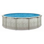 Aquarian Venetian 24ft x 52in Above Ground Swimming Pool with Liner and Skimmer - Image 9