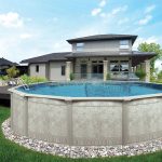 Aquarian Venetian 24ft x 52in Above Ground Swimming Pool with Liner and Skimmer - Image 11