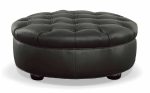 Ashbrook Leather Ottoman