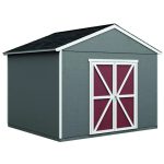 Astoria 12 ft. x 12 ft. Outdoor Wood Storage Shed - Prioka