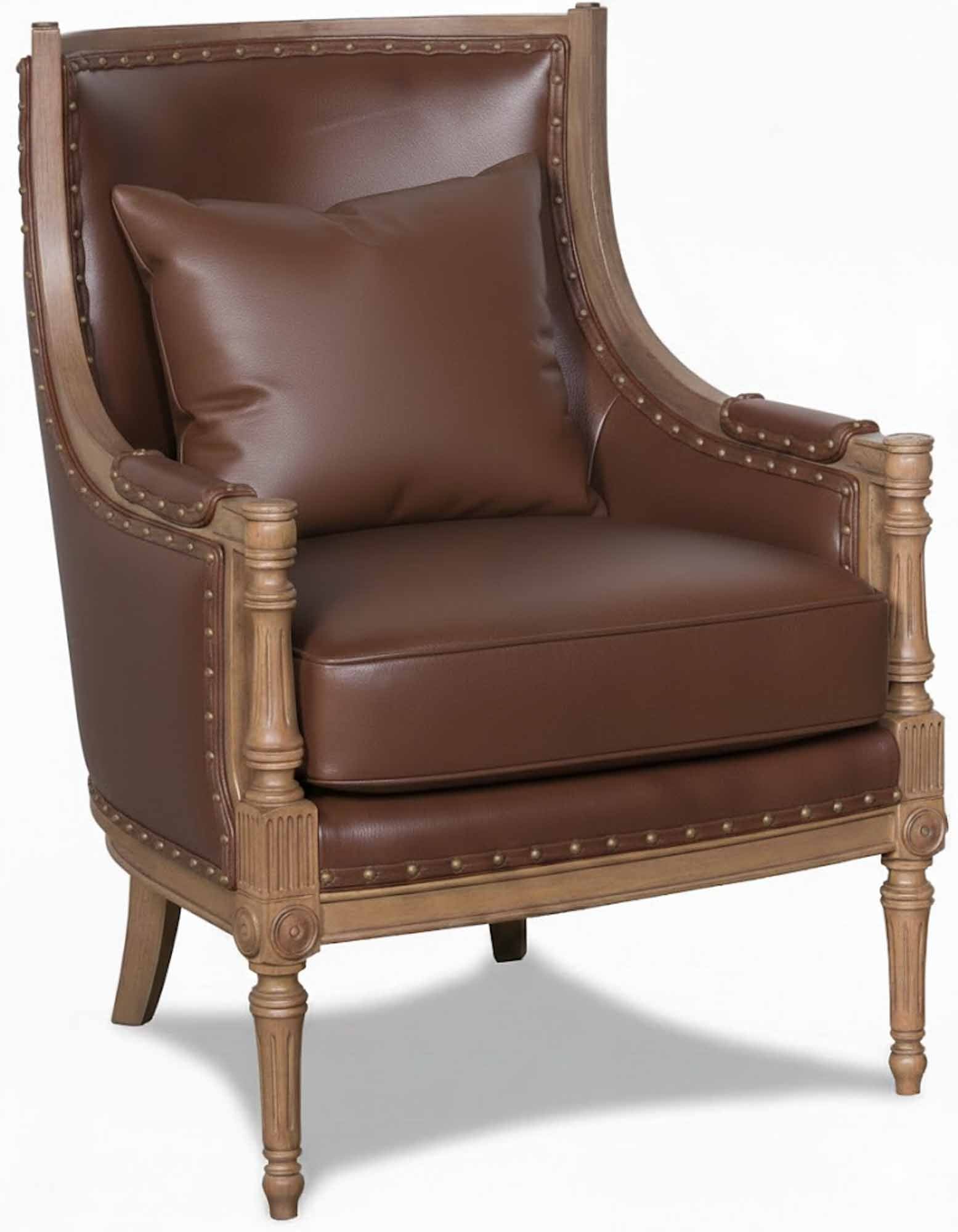 audrey-leather-chair-7167107 Audrey Leather Chair - Image 1