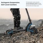 Ausom L2 Max 2000W Dual Motor Electric Scooter for Adults, 56 Miles Max Range Folding Off Road E Scooter, 31 Mph Top Speed,48V 20.8Ah Battery, E-ABS and Dual Disc Brakes, All-Round Lighting System - Image 2