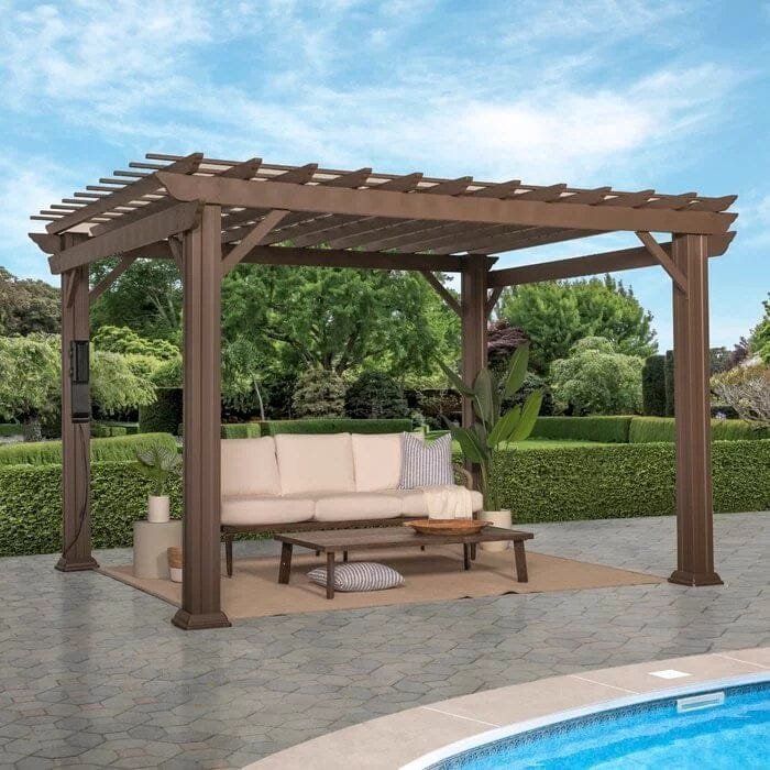 backyard-discovery-12-ft-x-10-ft-steel-traditional-pergola-7817879 Backyard Discovery 12 ft. x 10 ft. Steel Traditional Pergola - Image 1