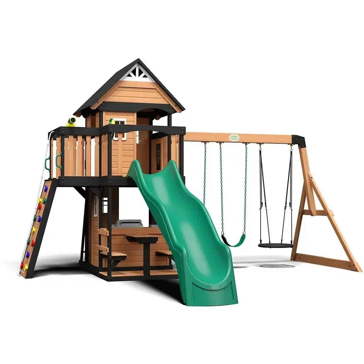 backyard-discovery-canyon-creek-wooden-swing-set-with-slide-and-rock-wall-6163532-2 Backyard Discovery Canyon Creek Wooden Swing Set with Slide and Rock Wall - Prioka