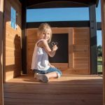 Backyard Discovery Canyon Creek Wooden Swing Set with Slide and Rock Wall - Image 3