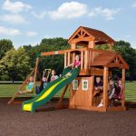 Backyard Discovery Tanglewood Cedar Wood Swing Set - Prioka