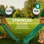 Basic Swing Set with Slide - Image 7
