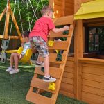 Bear Cave Lodge Swing Set – Installation Available - Image 16