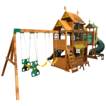 Bear Cave Lodge Swing Set – Installation Available - Image 17